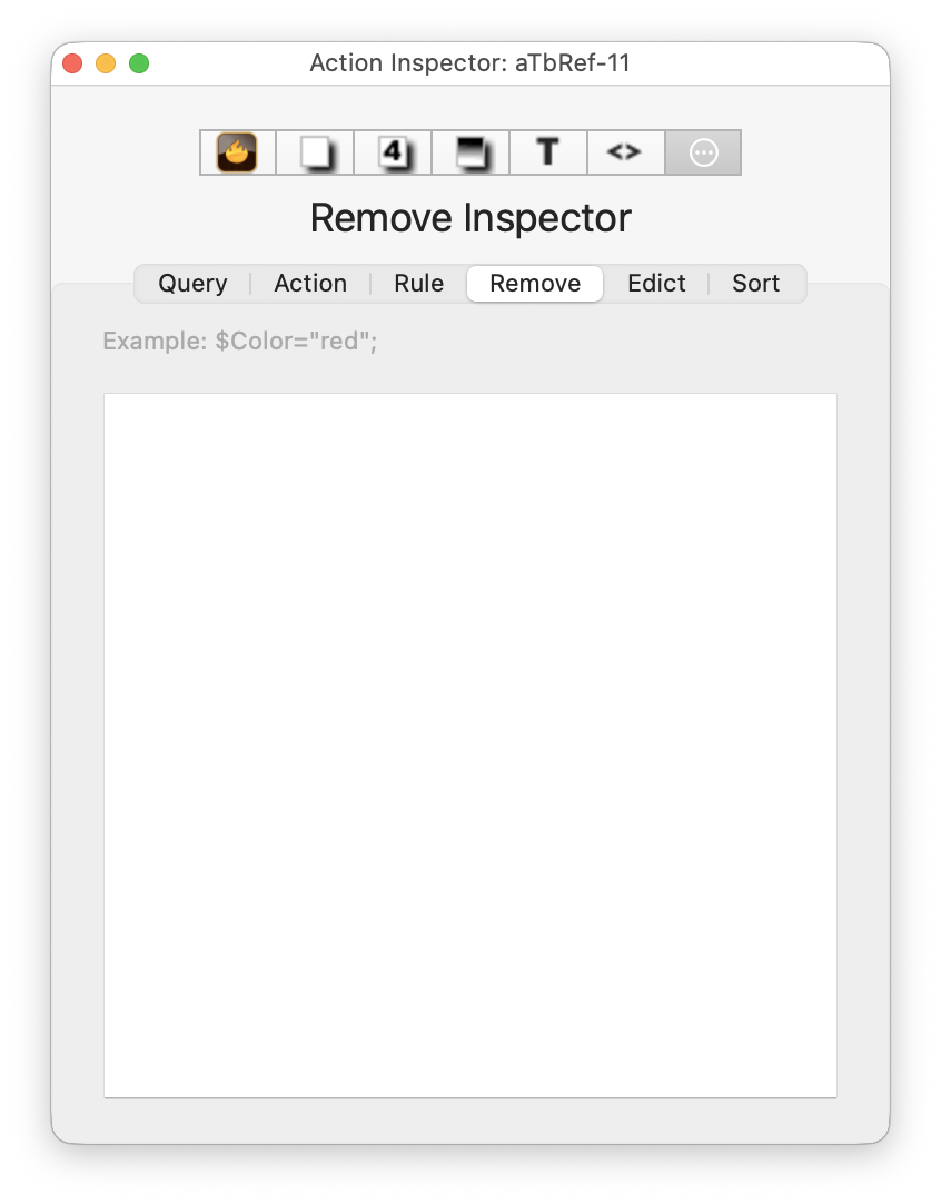 Remove Inspector