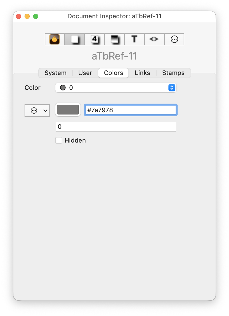 Colors Inspector