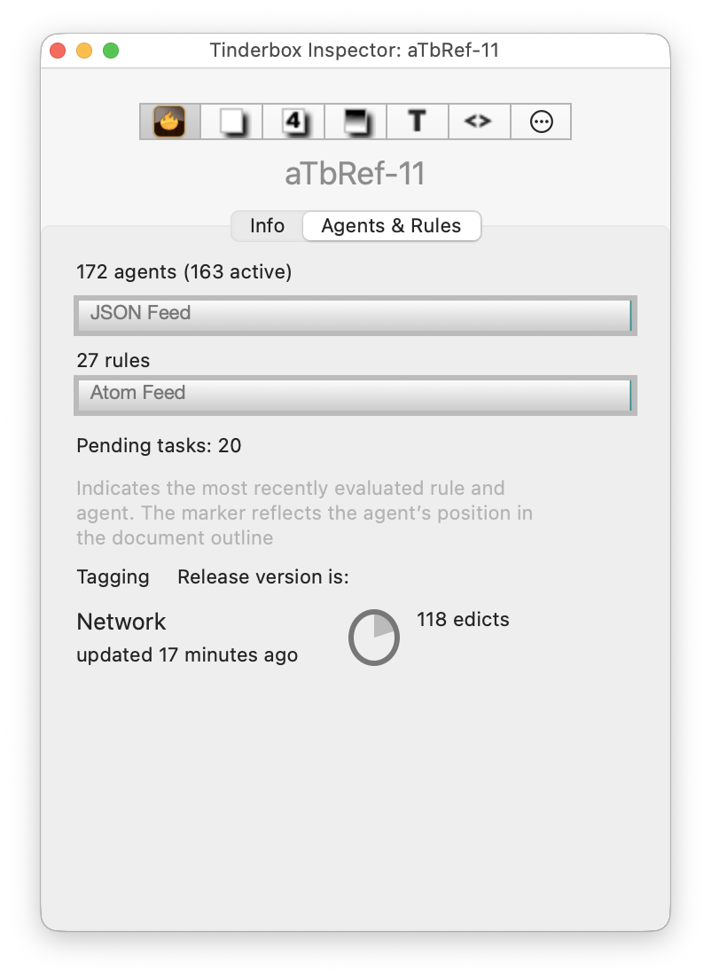 Agents & Rules Inspector