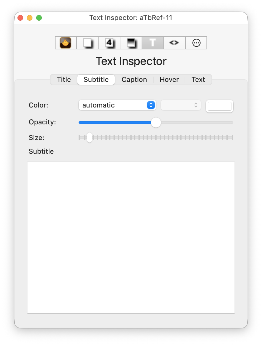 Subtitle Inspector