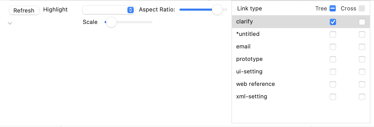 Hyperbolic view controls