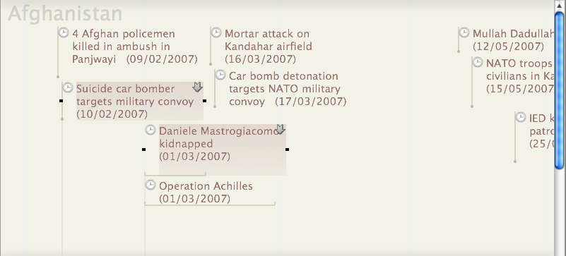 Colouring the Timeline's view pane