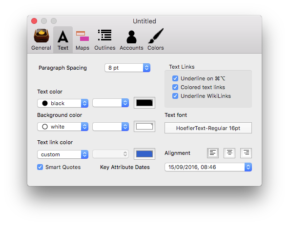 Text Font