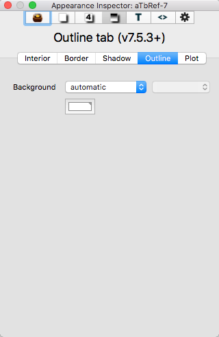 Outline tab