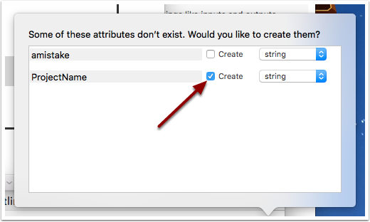 Adding a new attribute 2