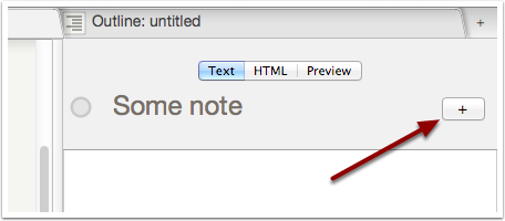 The Key Attributes button