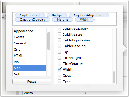 Using the attribute group list