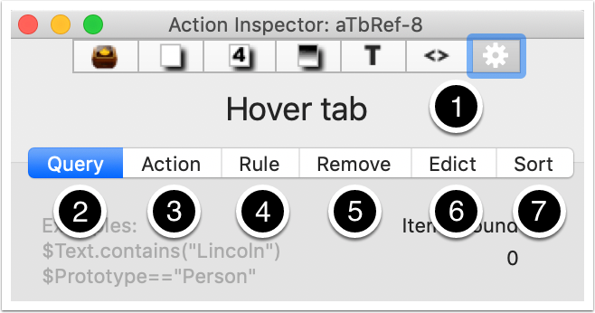 Action Inspector
